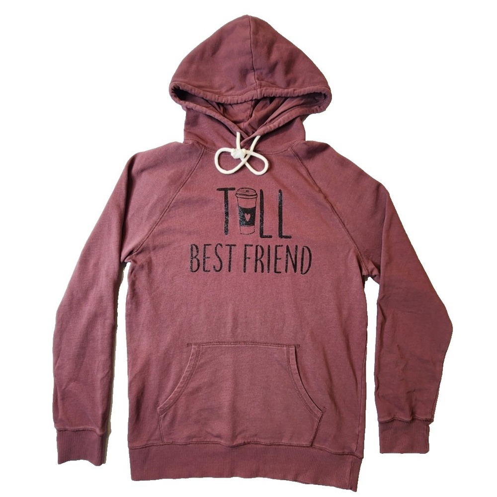 Goodfellow Womens‎ Hoodie Sweatshirt Tall Best Friend Size M